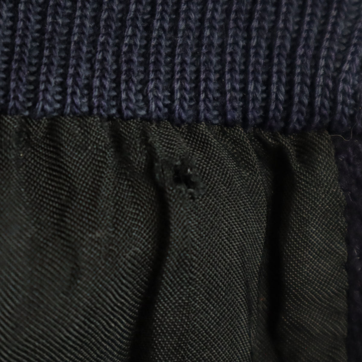 VINTAGE ヴィンテージ 70s ワッペン レザー切り替え アワード ジャケット 44 ネイビー スタジャン メンズ