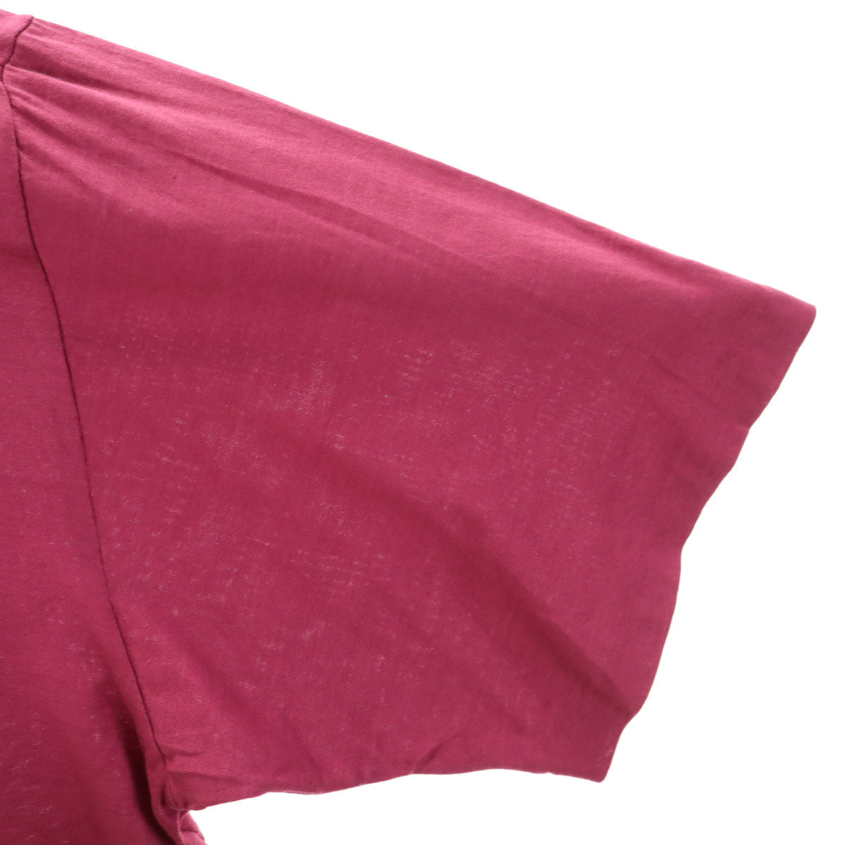 ジバンシージェントルマン 80S 90S オールド イタリア製 半袖 ワンポイント刺繍 Tシャツ L ピンク メンズ