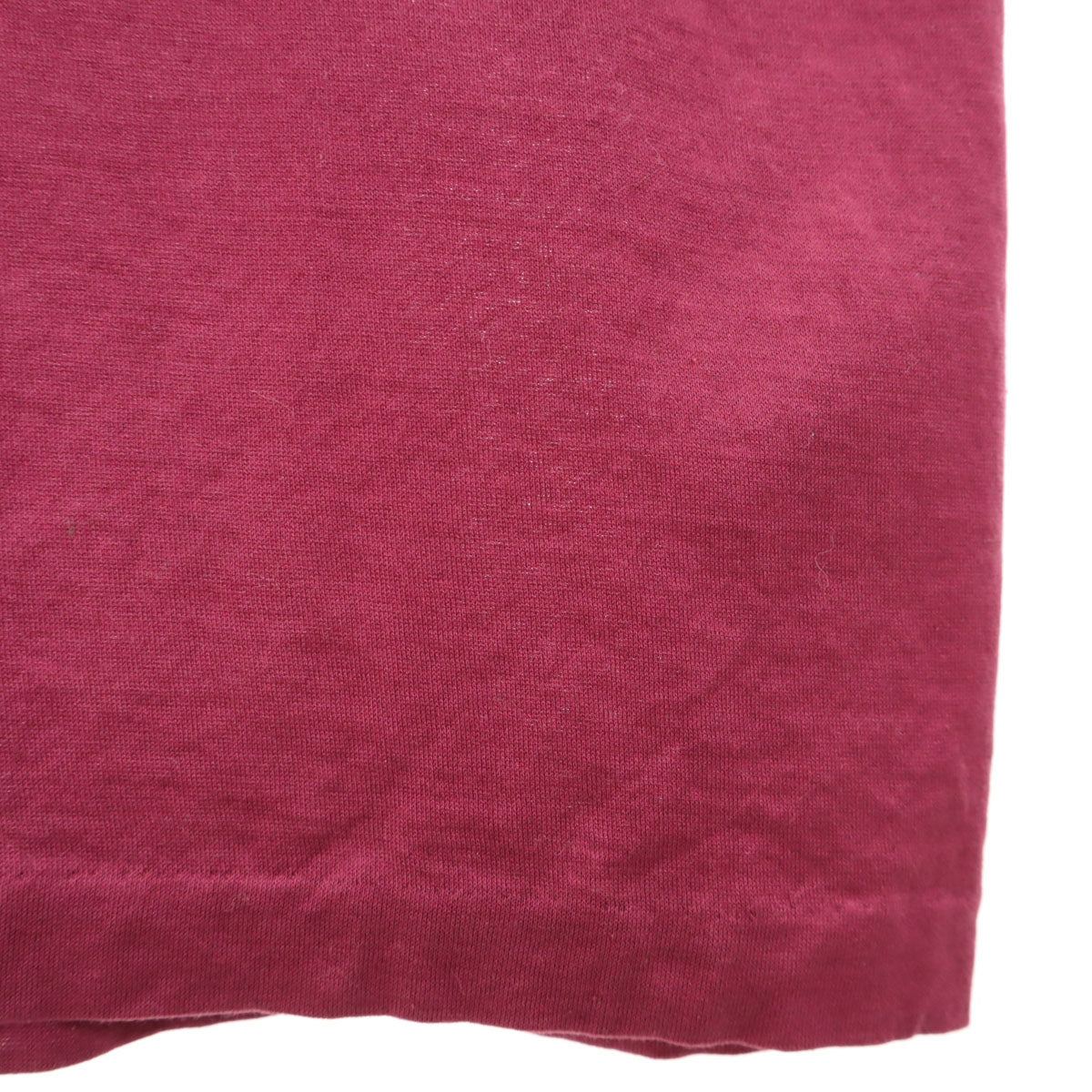 ジバンシージェントルマン 80S 90S オールド イタリア製 半袖 ワンポイント刺繍 Tシャツ L ピンク メンズ