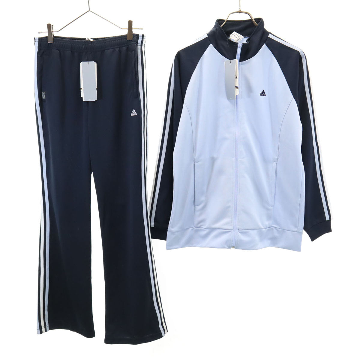 未使用 adidas アディダス トラックジャケット 上下 セットアップ OT ネイビー ジャージ レディース