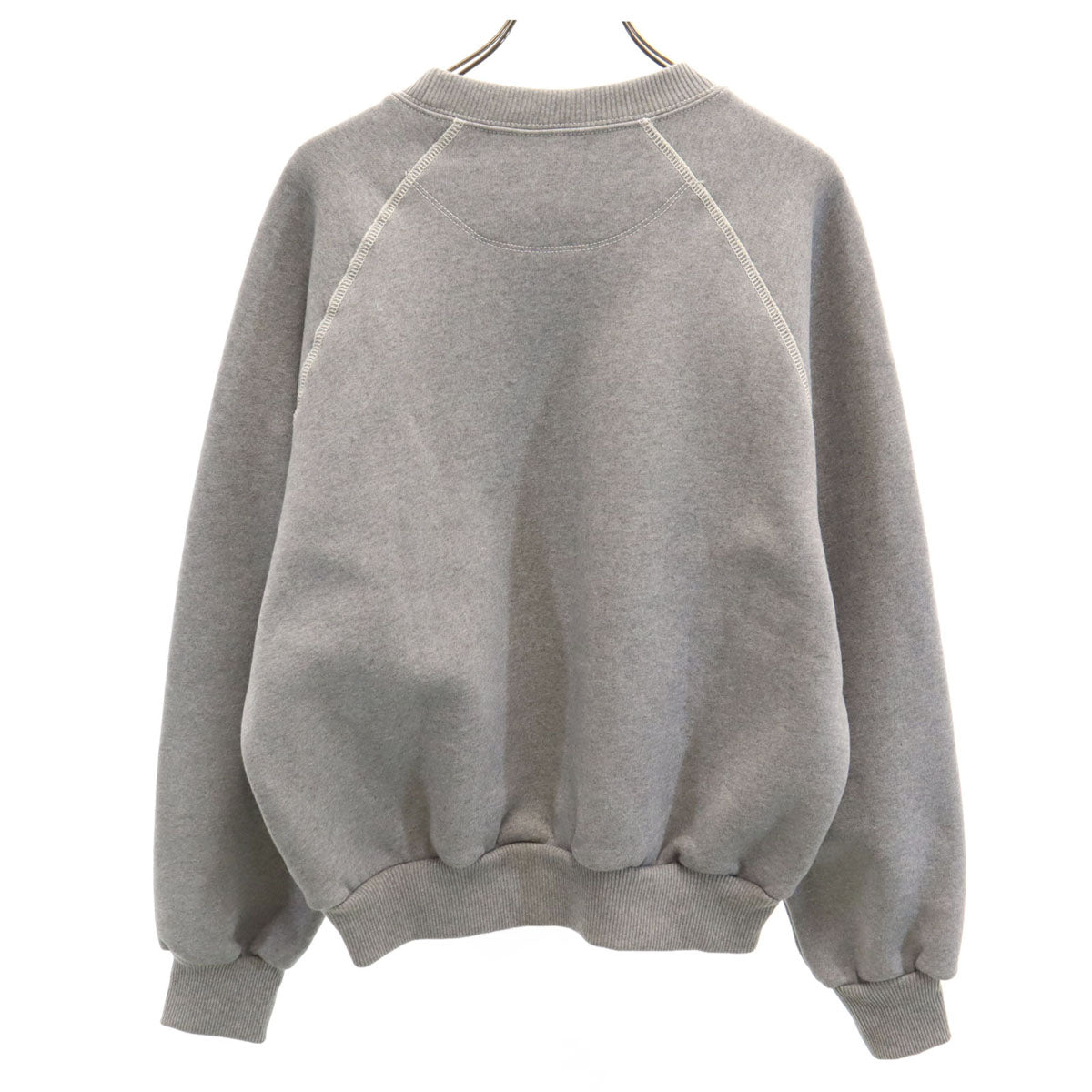 未使用 COACH コーチ 長袖 ラグラン スウェット M グレー ×DC SUPERMAN 裏起毛 メンズ