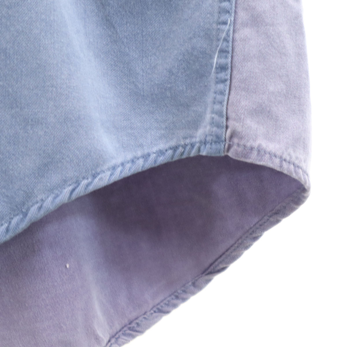 NUOVO JEANSWEAR 90s オールド 長袖 ボタンダウンシャツ M ブルー系 メンズ