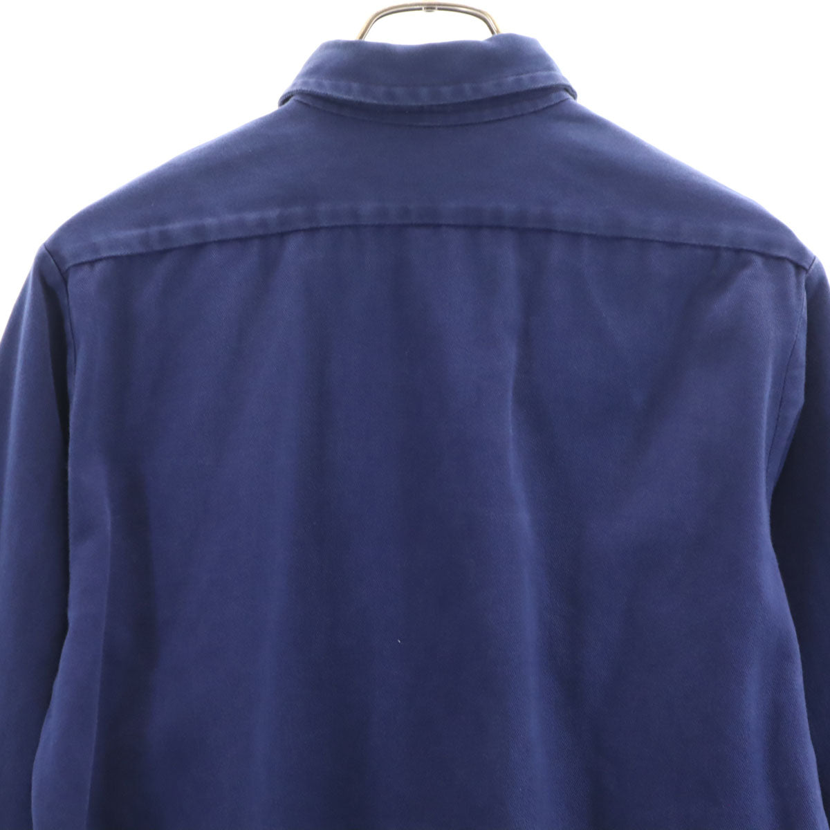 VINTAGE ヴィンテージ 80s 長袖 シャツ ネイビー メンズ