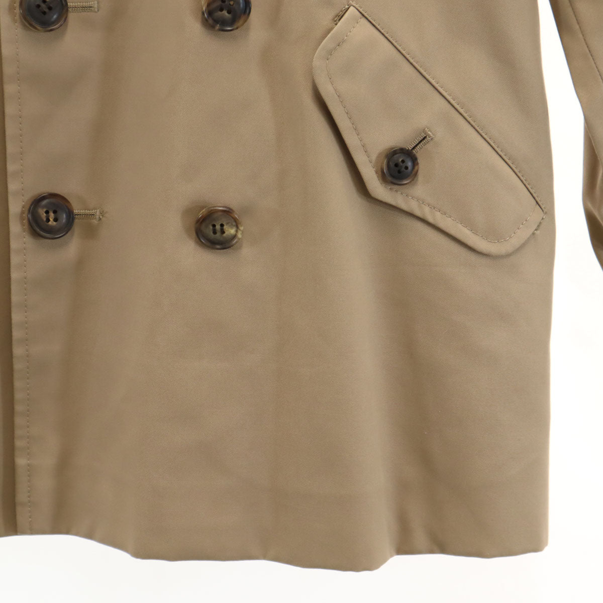 ルーティーン フォー ビューティフル ピープル 日本製 トレンチ ジャケット 140 ベージュブラウン キッズ