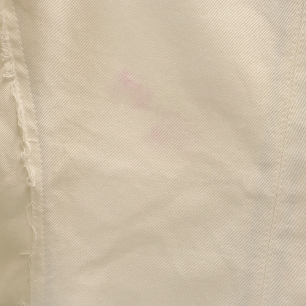 N°21 ヌメロ ヴェントゥーノ カットオフ ピーコート 48 ホワイト メンズ