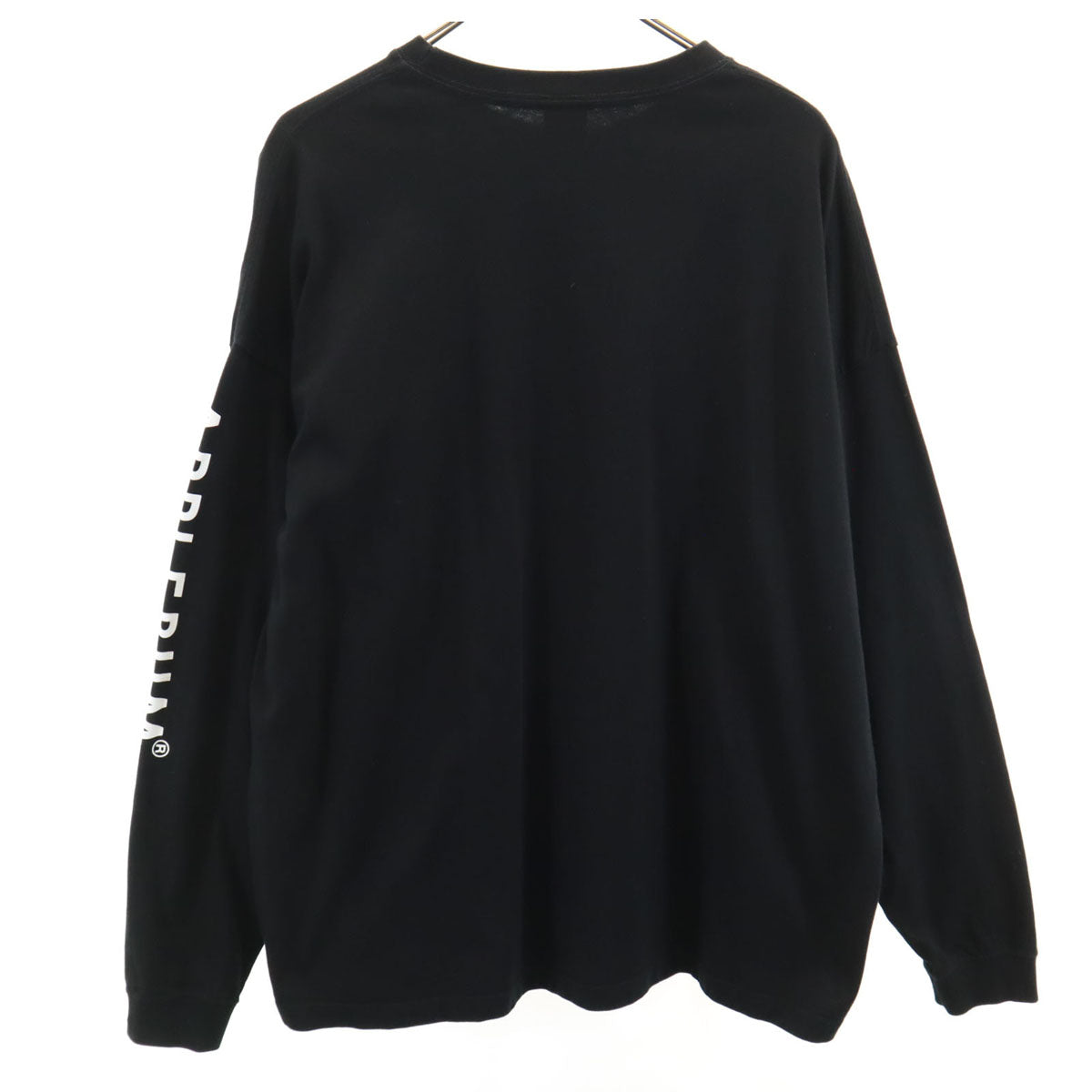 APPLEBUM アップルバム 浮世絵プリント 長袖 Tシャツ L ブラック ロンT メンズ