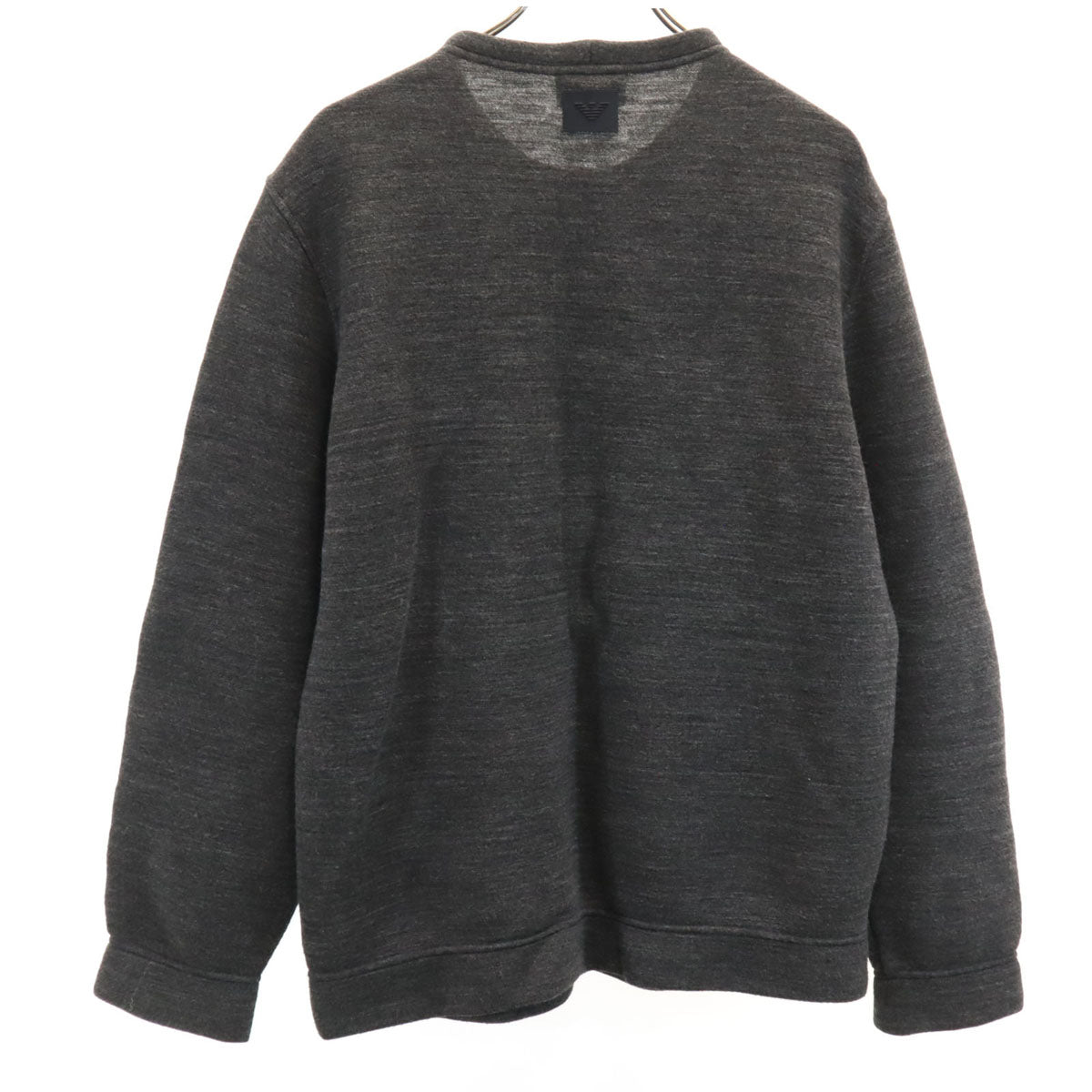 Emporio Armani エンポリオアルマーニ イタリア製 長袖 トレーナー XL ダークグレー メンズ