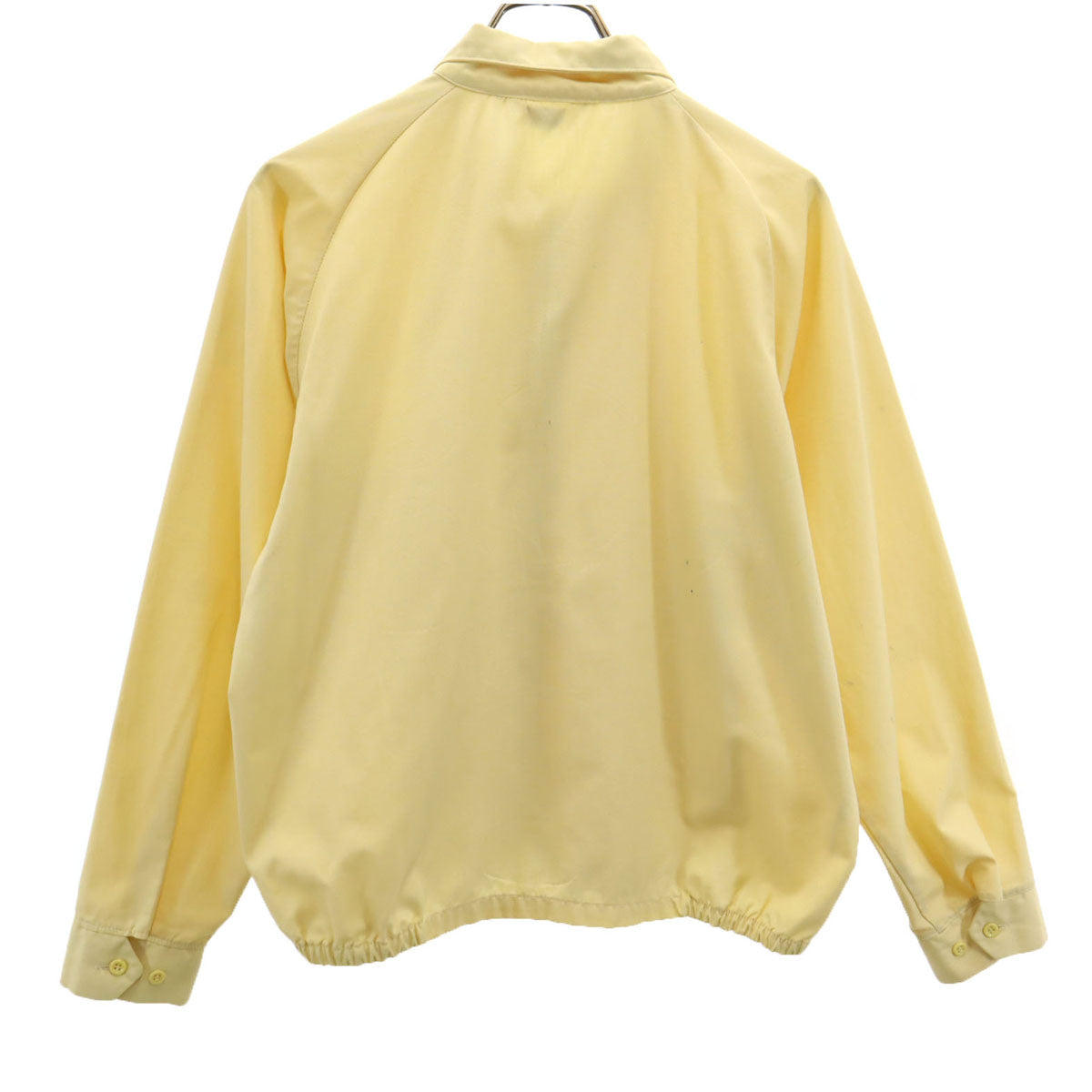 Mr.LEGGS 60s 70s ヴィンテージ タロンジップ 刺繍ステッチ スイングトップ M マスタード ドリズラージャケット メンズ