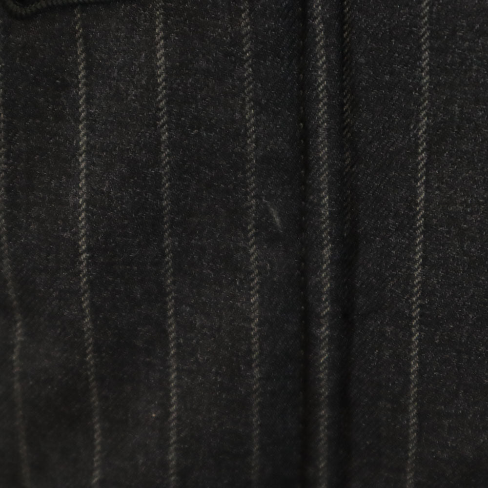 MACKINTOSH PHILOSOPHY マッキントッシュフィロソフィー ストライプ柄 ダウンジャケット 40 チャコールグレー メンズ