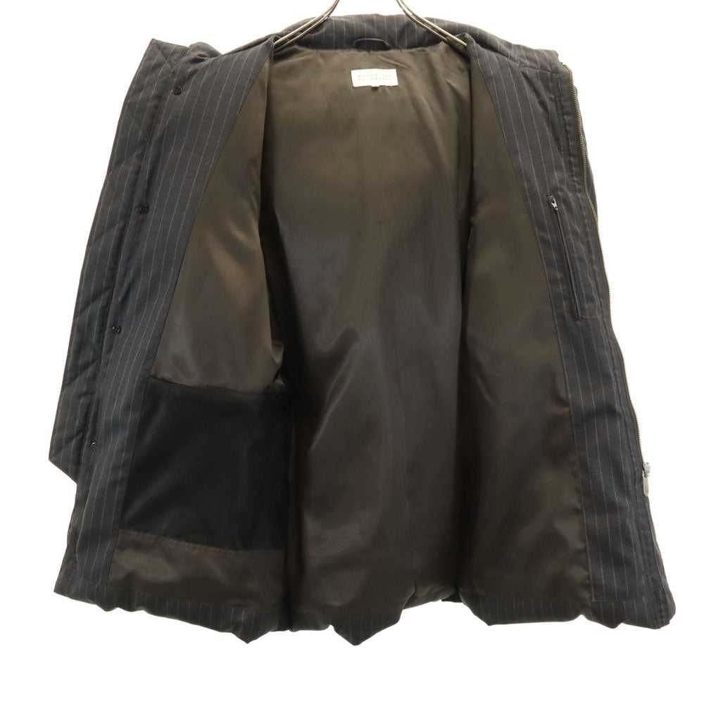 MACKINTOSH PHILOSOPHY マッキントッシュフィロソフィー ストライプ柄 ダウンジャケット 40 チャコールグレー メンズ