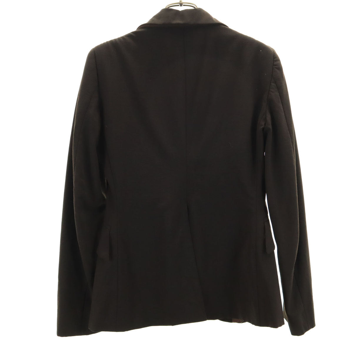 MOSCHINO モスキーノ ウールブレンド テーラードジャケット ブラウン CHEAP&CHIC レディース