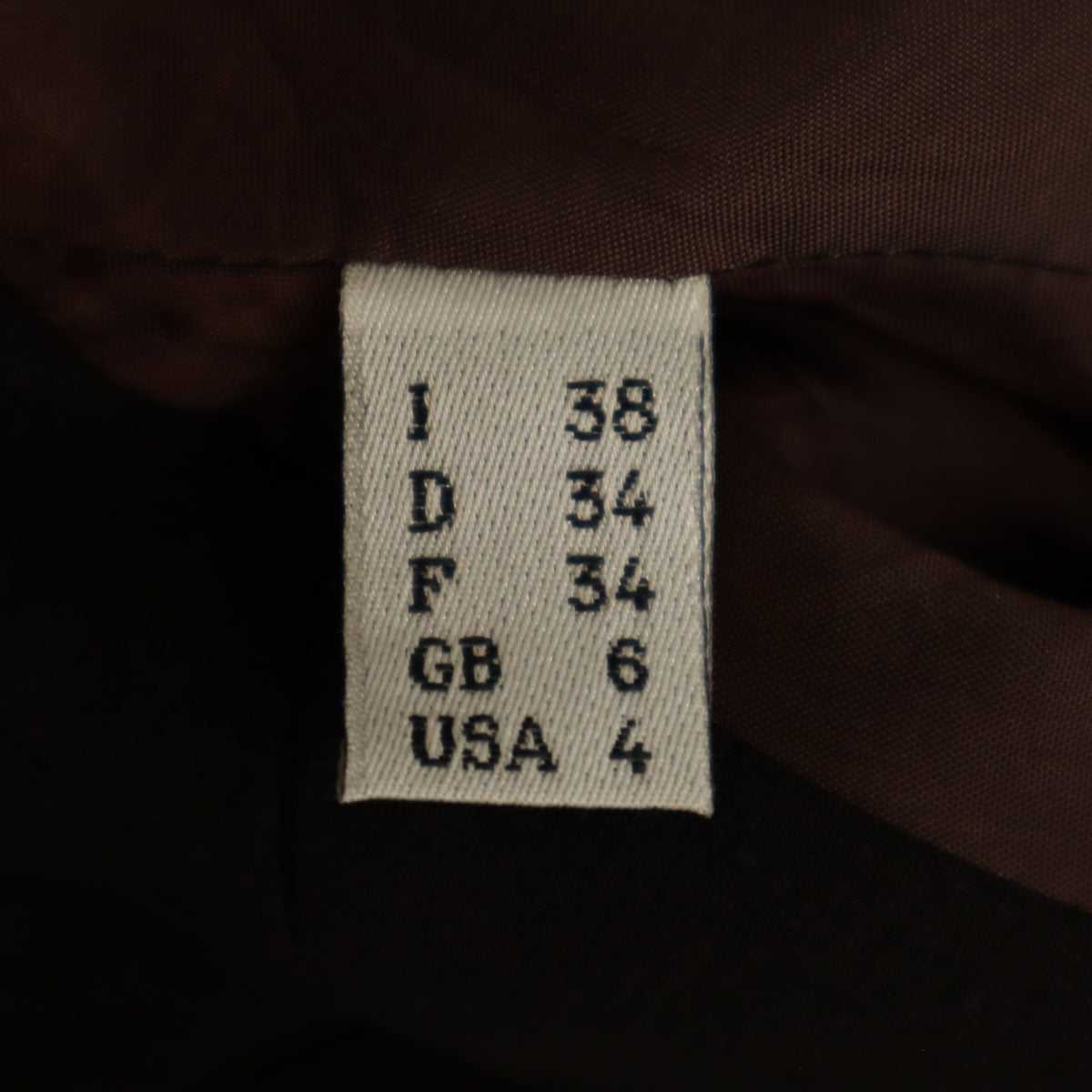 MOSCHINO モスキーノ ウールブレンド テーラードジャケット ブラウン CHEAP&CHIC レディース