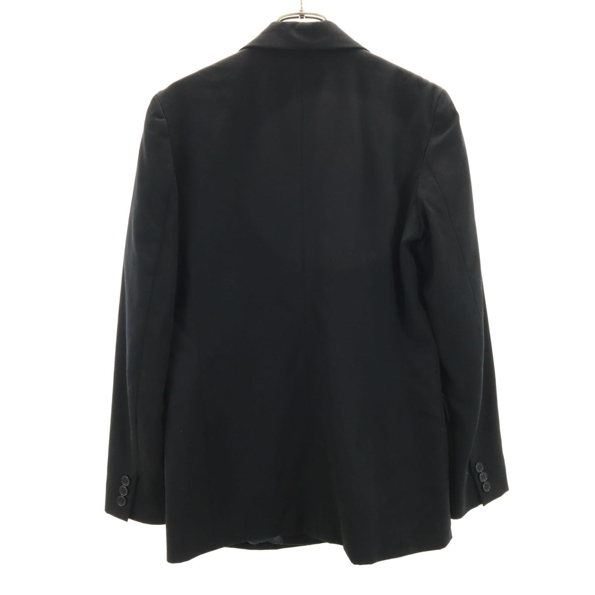 Calvin klein カルバンクライン ウール100% テーラードジャケット 2 黒 レディース