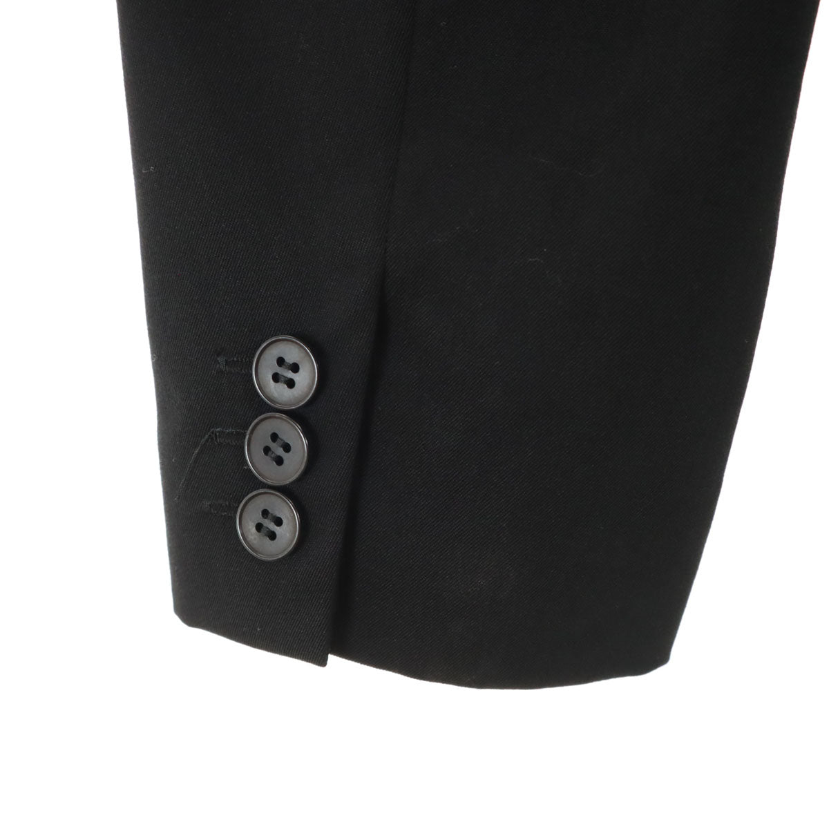 Calvin klein カルバンクライン ウール100% テーラードジャケット 2 黒 レディース