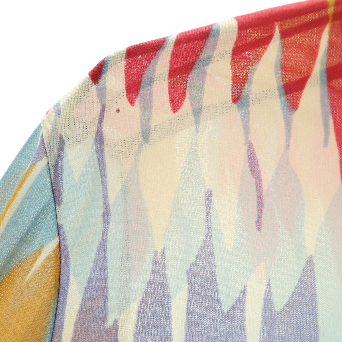 Elles Belles 70s ヴィンテージ 総柄 長袖 シャツ 13/14 マルチ レディース