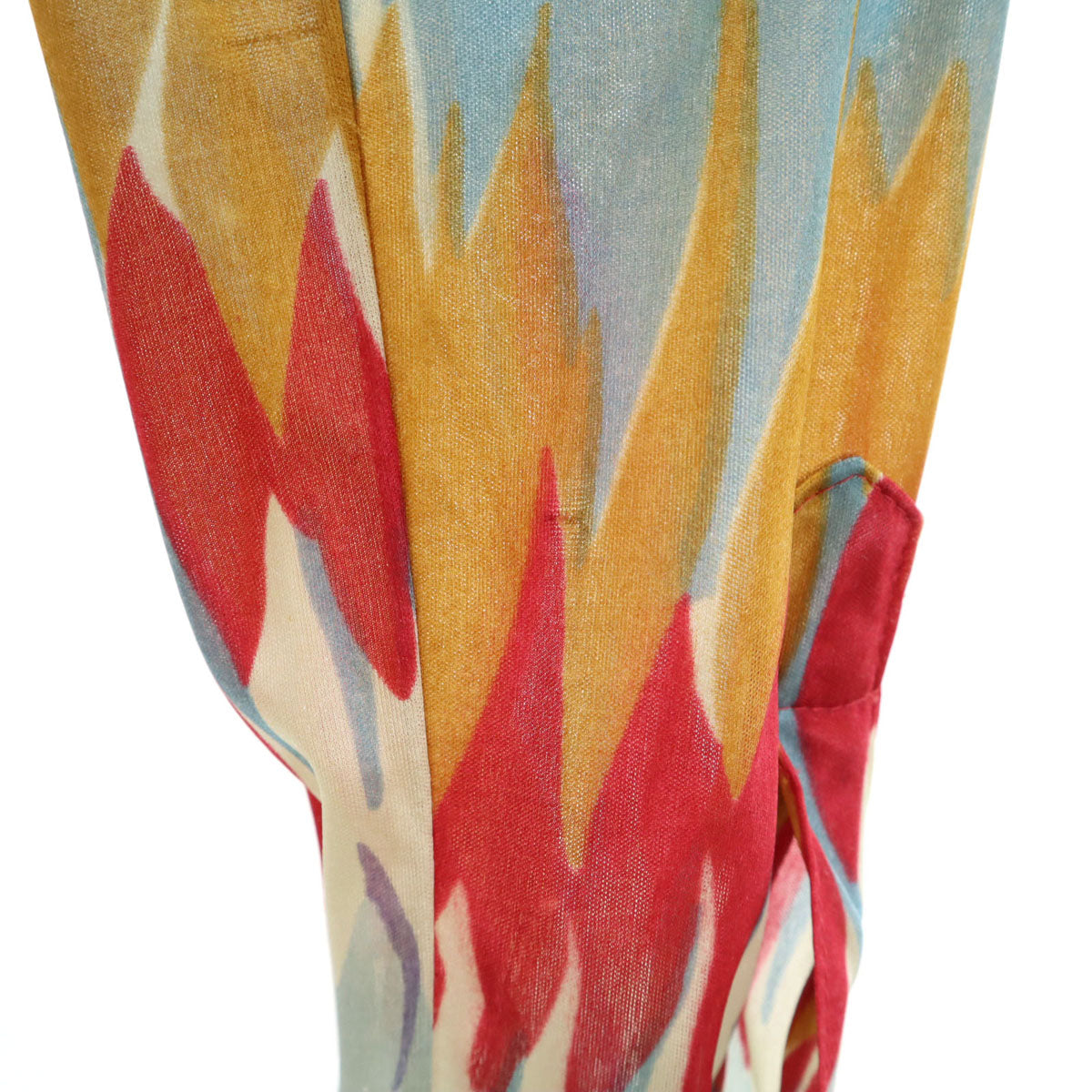 Elles Belles 70s ヴィンテージ 総柄 長袖 シャツ 13/14 マルチ レディース