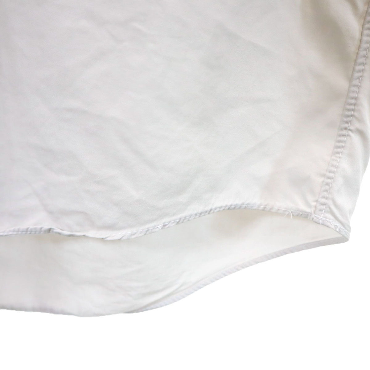 CELINE セリーヌ 長袖 コットンシャツ ホワイトグルー メンズ