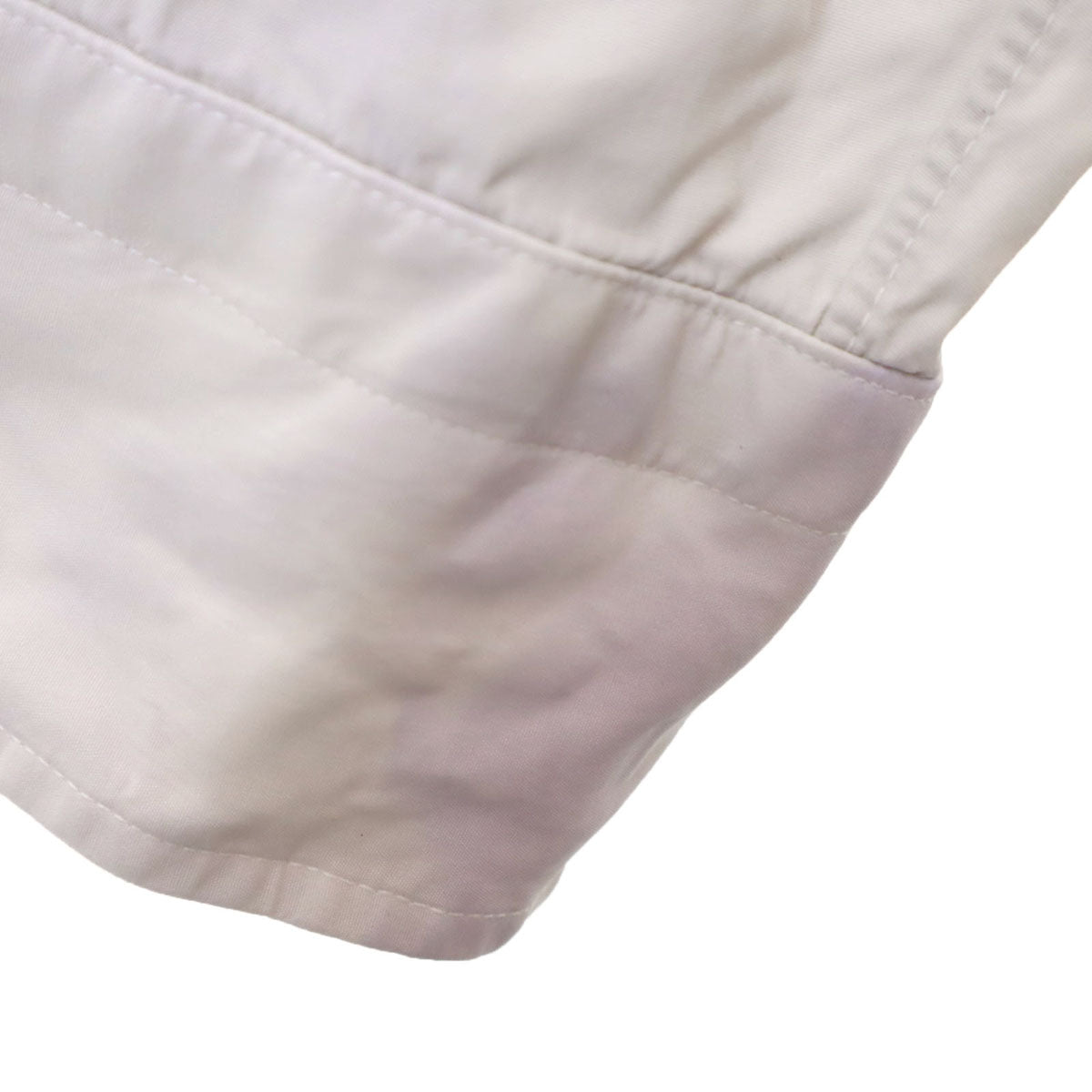 CELINE セリーヌ 長袖 コットンシャツ ホワイトグルー メンズ