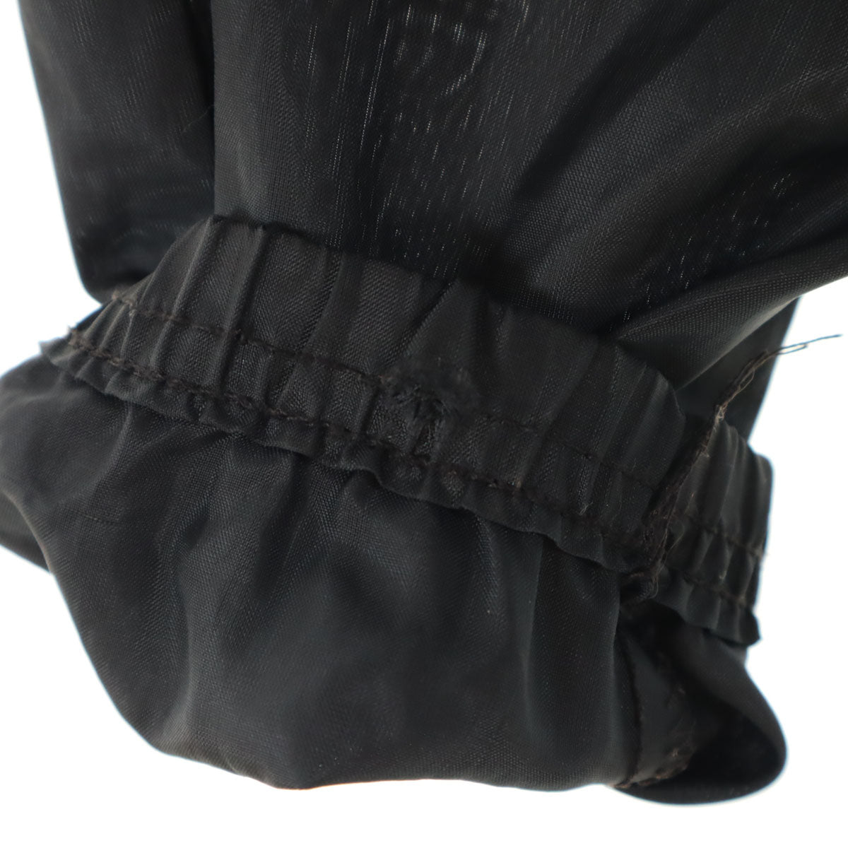 AUBURN SPORTSWEAR 90s USA製 オールド ナイロンジャケット 14-16 黒 ミッキーマウス キッズ