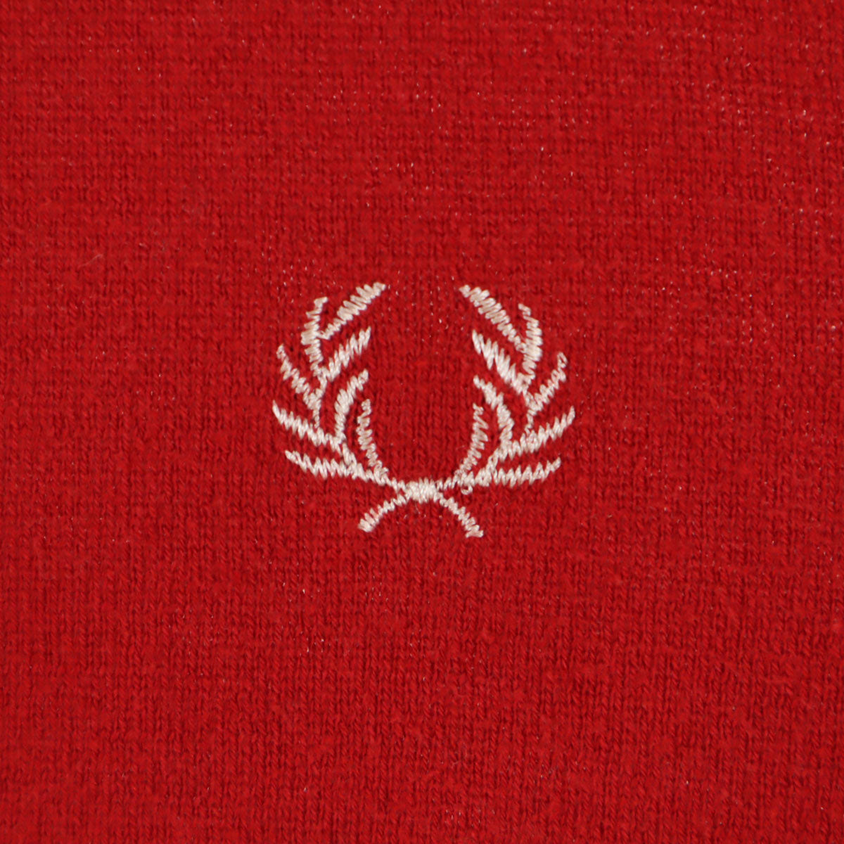 FRED PERRY フレッドペリー 長袖 ニットカーディガン XL 赤 メンズ