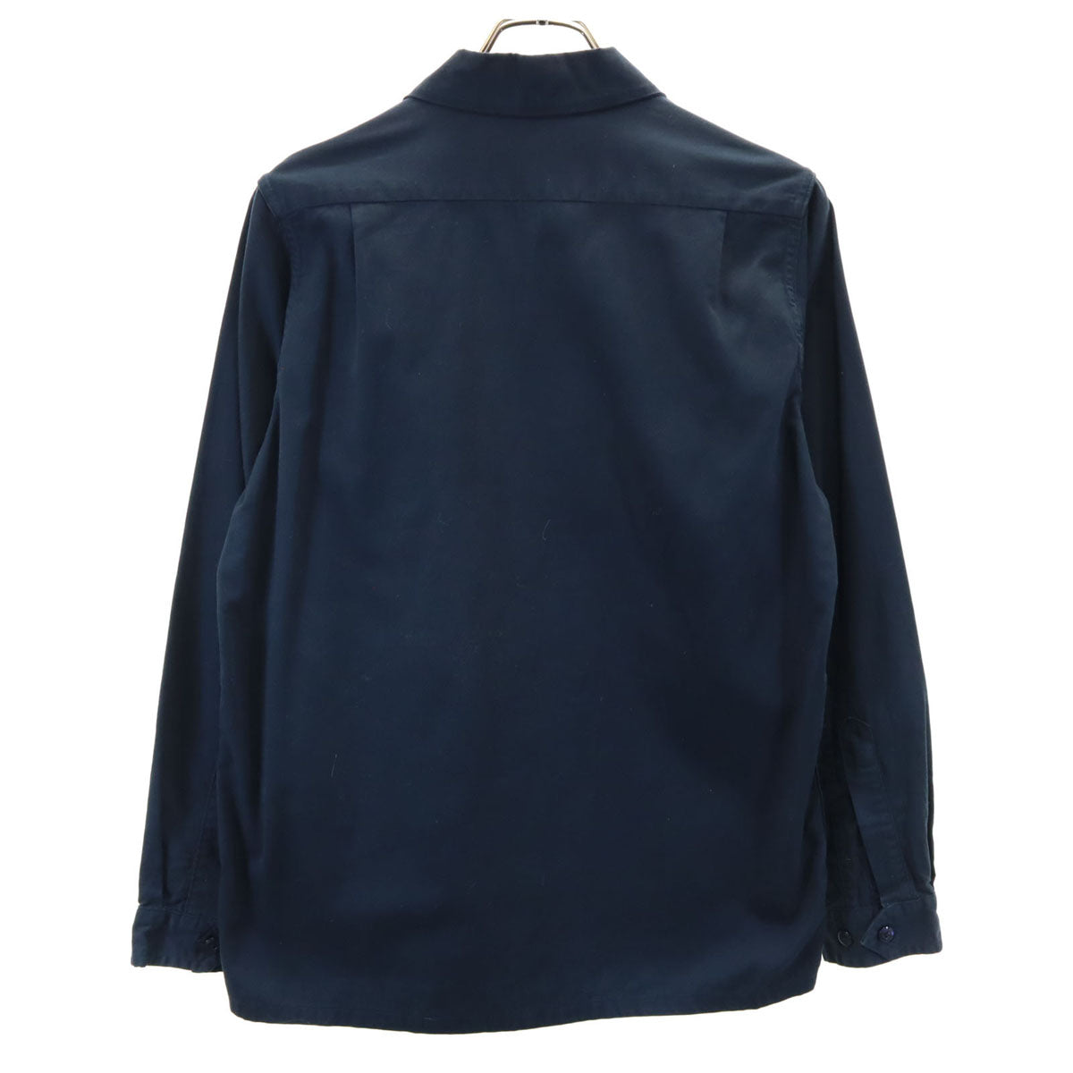 Yellow Rat イエローラット USA製 長袖 オープンカラー シャツ S ネイビー メンズ