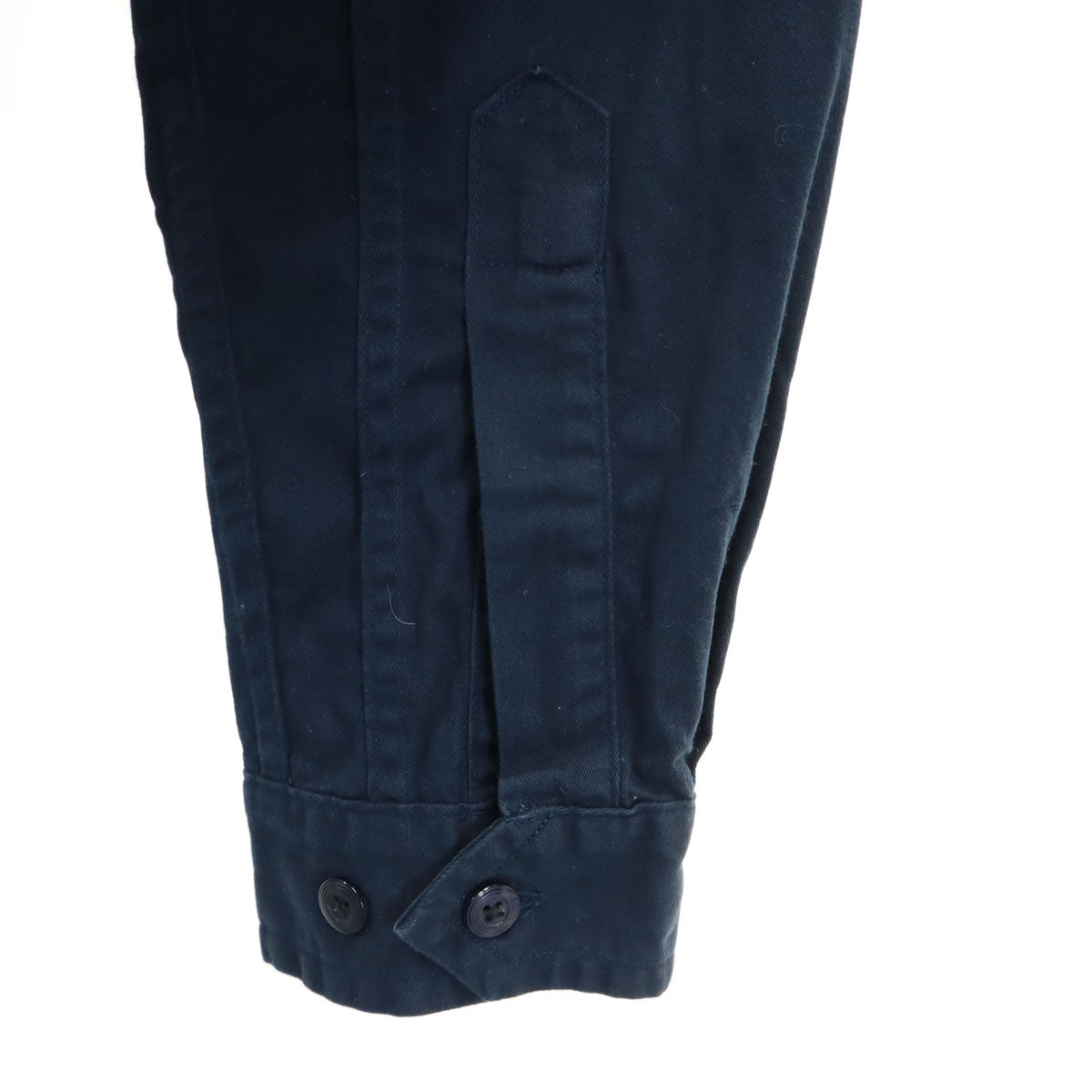 Yellow Rat イエローラット USA製 長袖 オープンカラー シャツ S ネイビー メンズ