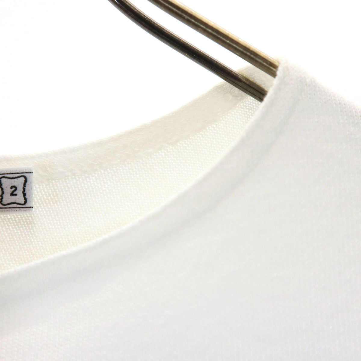 UNRIVALED アンライバルド 日本製 ボーダー柄 7分袖 バスクシャツ 2 ホワイト メンズ