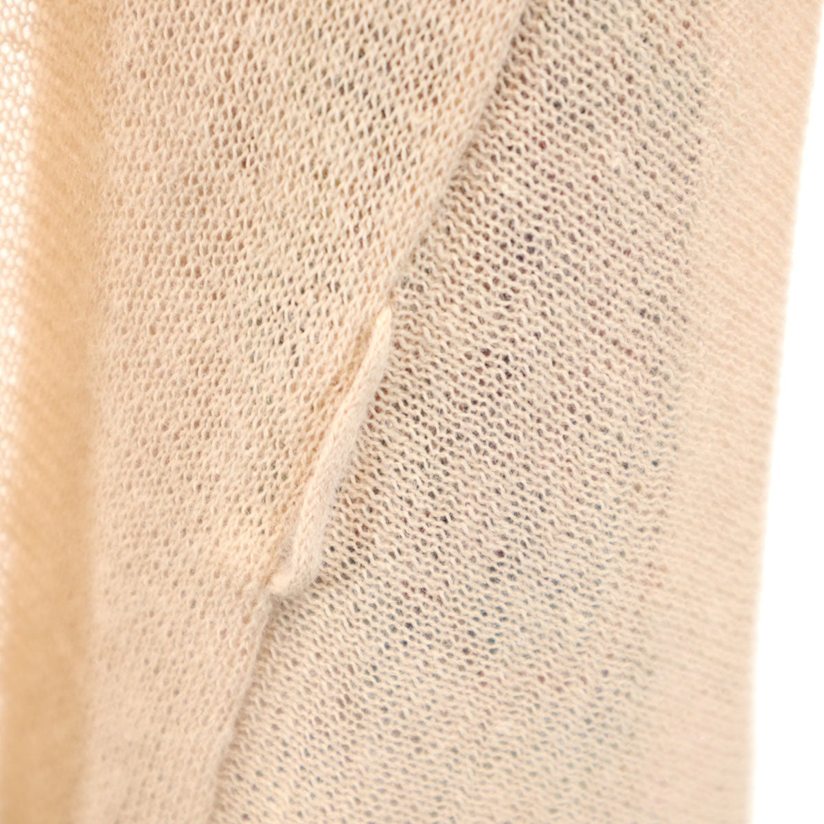 Desigual デジグアル 総柄 長袖 カーディガン M ベージュ レディース