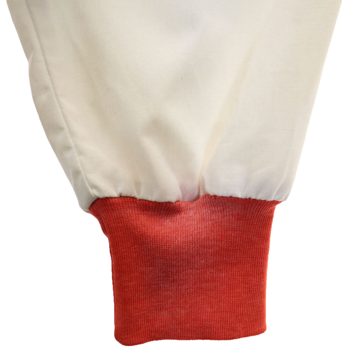 OLD オールド 90s サンダーバード レーシング バックプリント ジップアップ フーデット ジャケット ホワイト レディース