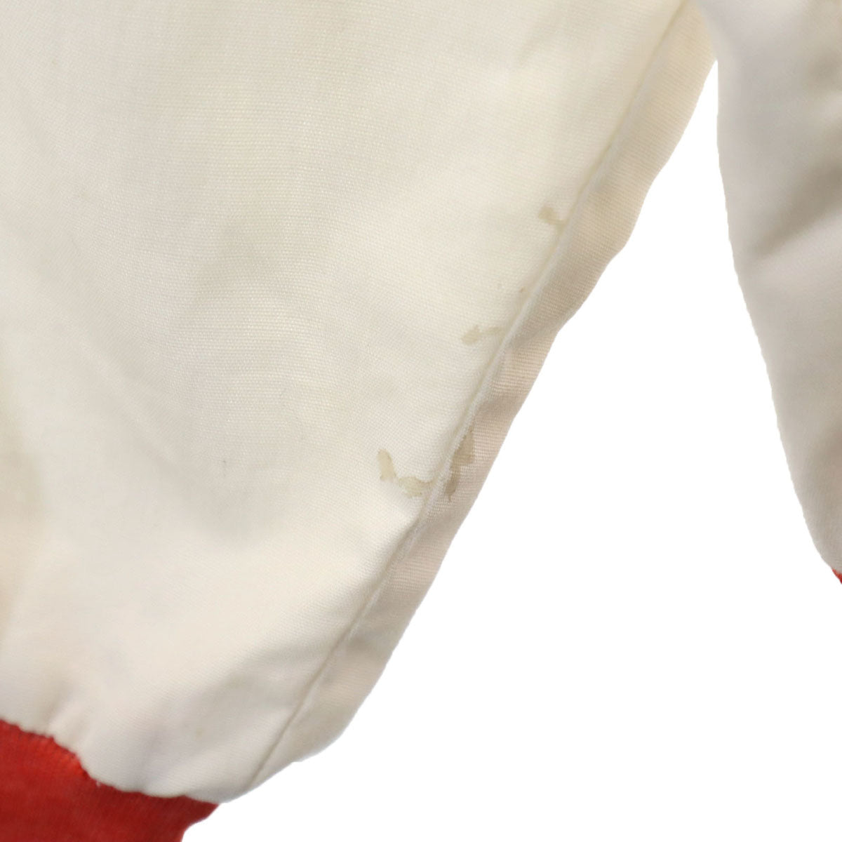 OLD オールド 90s サンダーバード レーシング バックプリント ジップアップ フーデット ジャケット ホワイト レディース