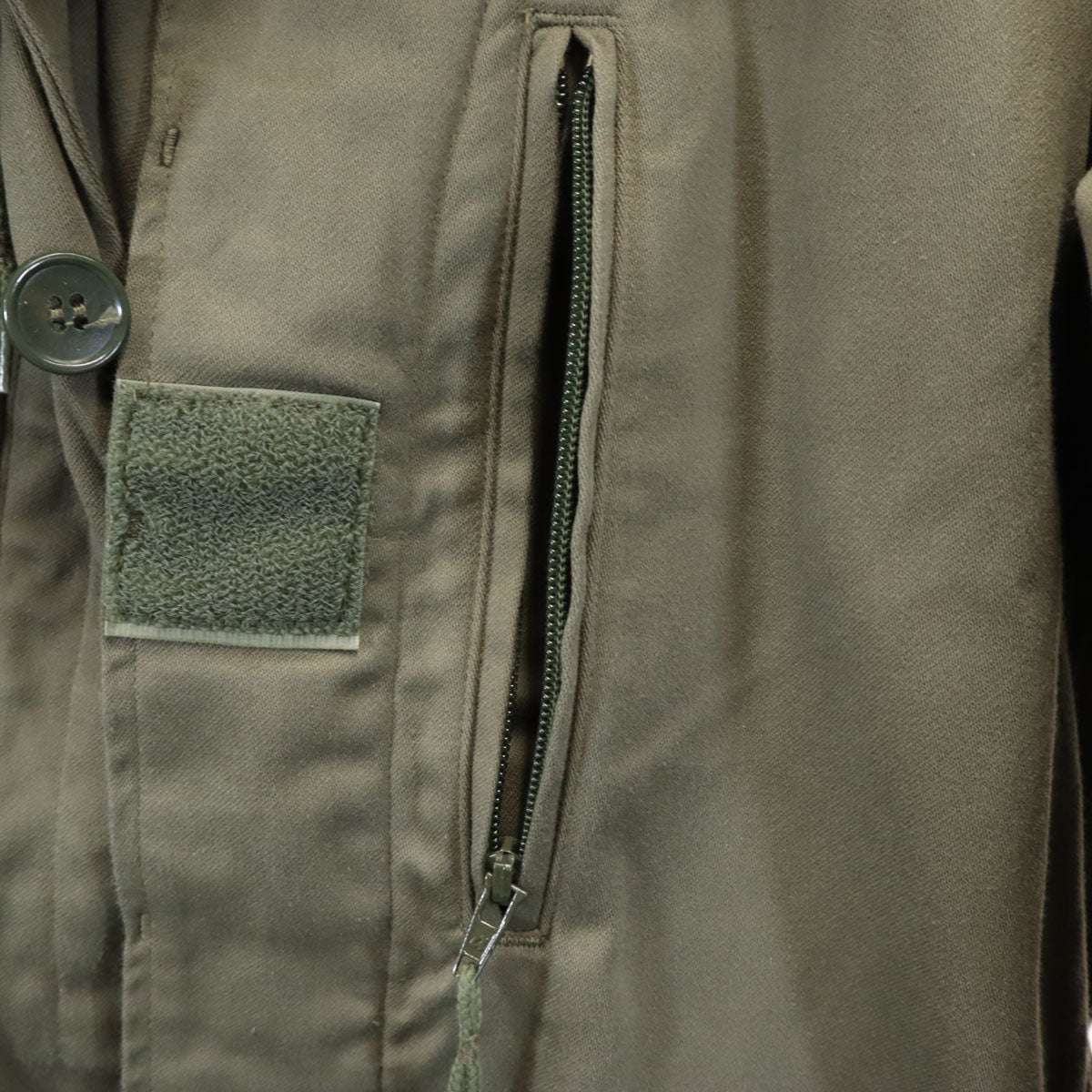 FRENCH ARMY フランス軍 80s ヴィンテージ SO.VI.CO.VILLENEUVE F2 ジャケット 88L カーキ ミリタリー ユーロ メンズ