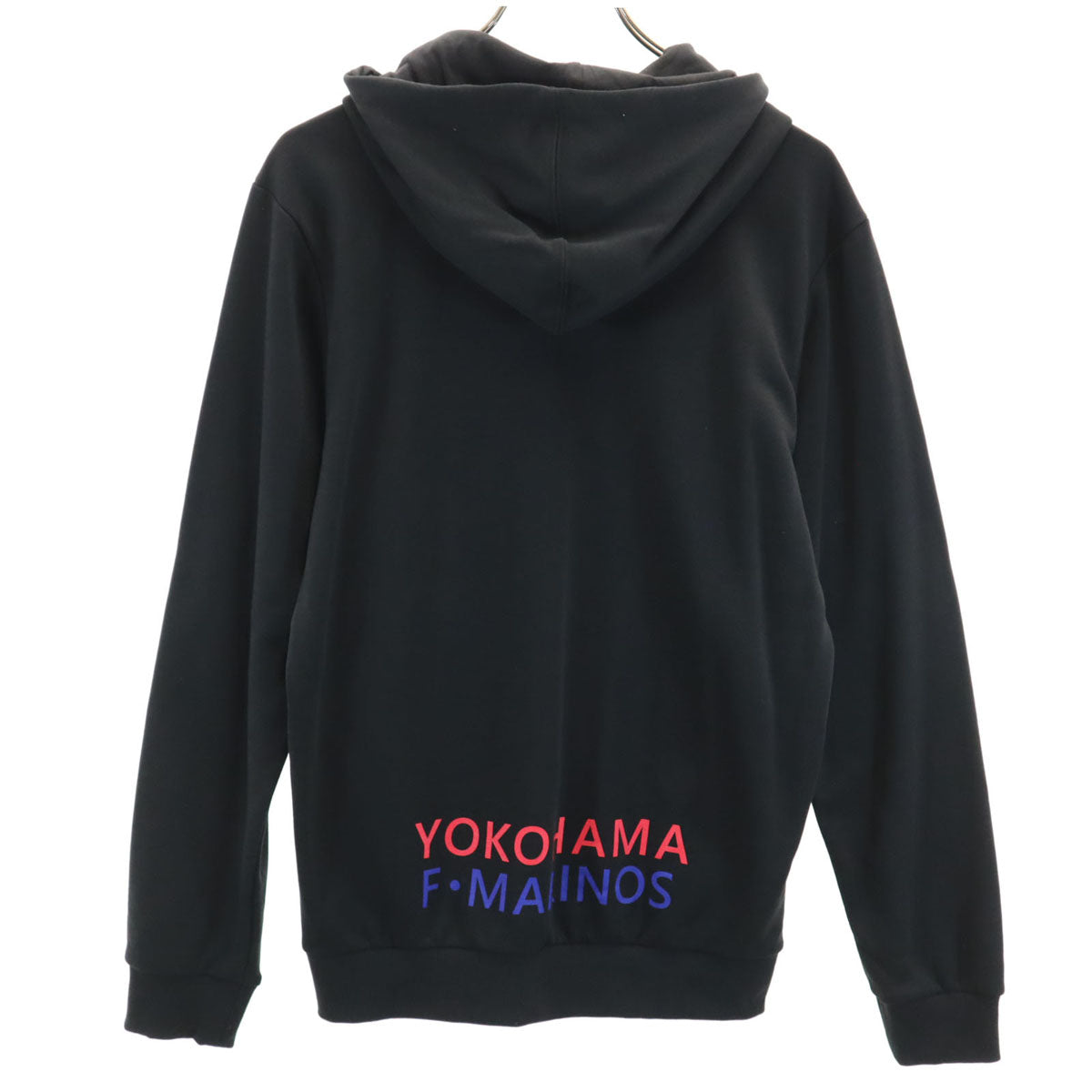 adidas アディダス 横浜F・マリノス 長袖 スウェットパーカー M ブラック メンズ