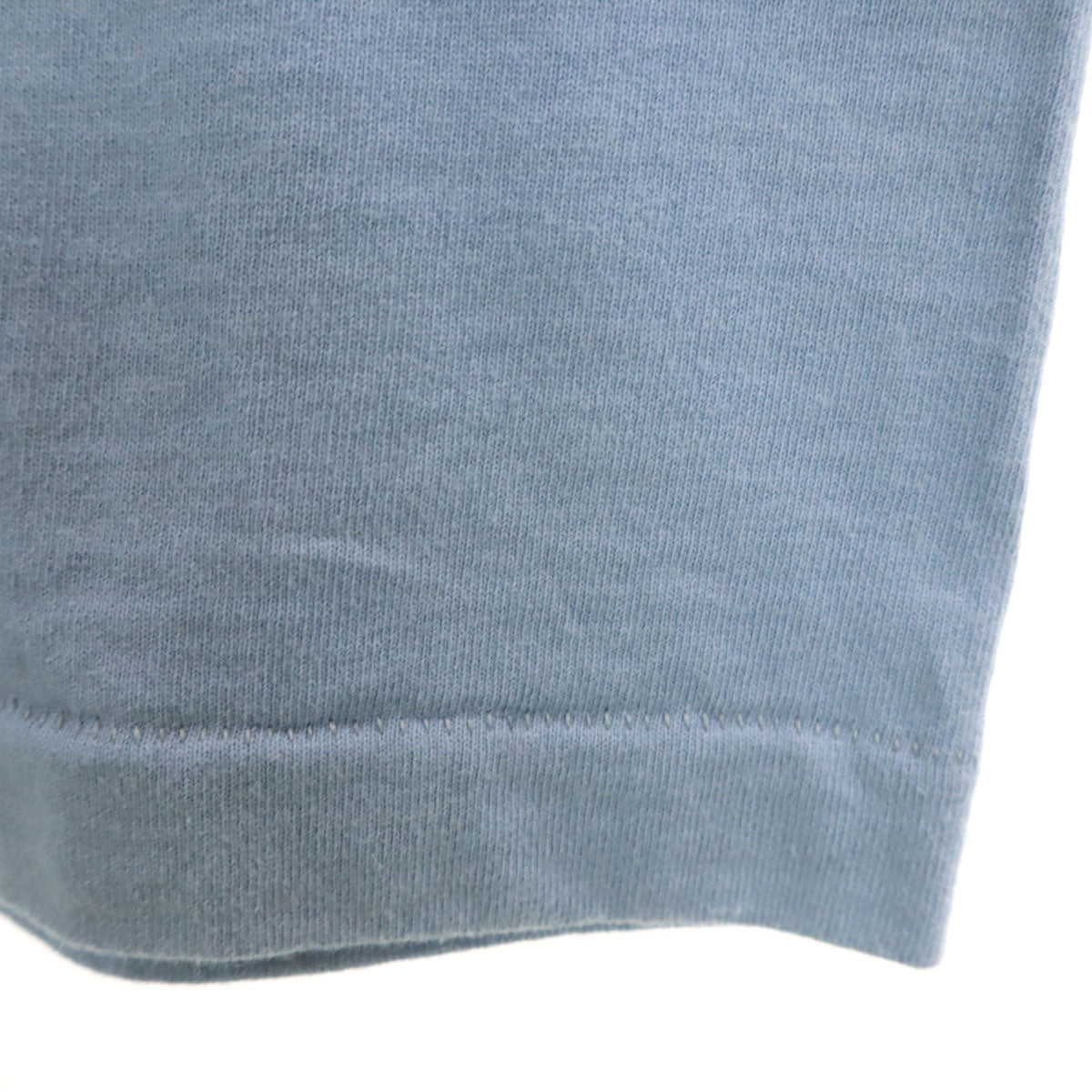 FRUIT OF THE LOOM フルーツオブザルーム 90s オールド USA製 イエスキリスト 半袖 ジーザス シングルステッチ Tシャツ L スカイブルー JESUS メンズ