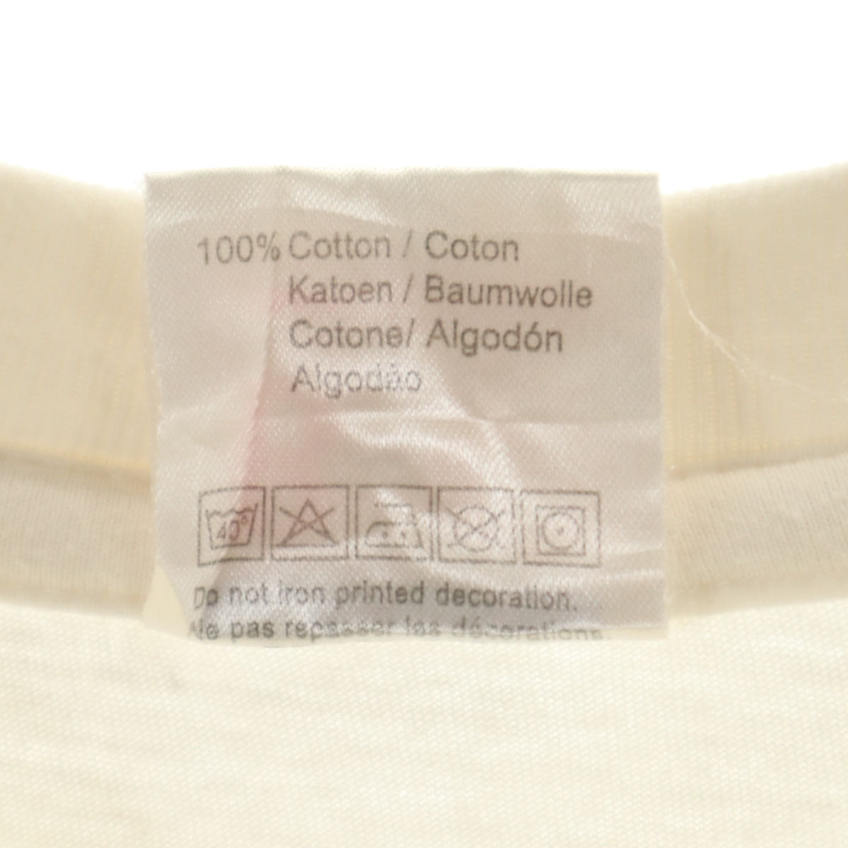 90s サン・フェルミン祭 半袖 ユーロ プリント Tシャツ M ホワイト SAN FERMIN キッズ