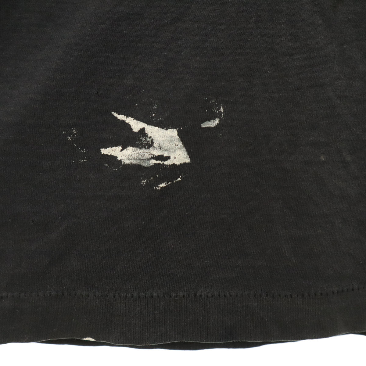 OLD オールド 90s スカイホーン 半袖 シングルステッチ Tシャツ ブラック メンズ