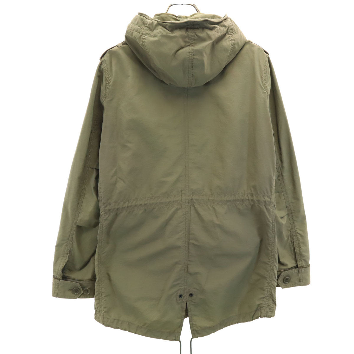 BLACKBARRETT ブラックバレット ダブルジップ モッズコート 2 カーキ メンズ