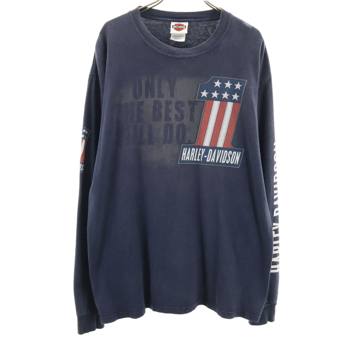 HARLEY-DAVIDSONハーレー ダビッドソン 両面プリントロンＴ 04 Harley-Davidson ハーレーダビッドソン 長袖Tシャツ グレーTシャツ