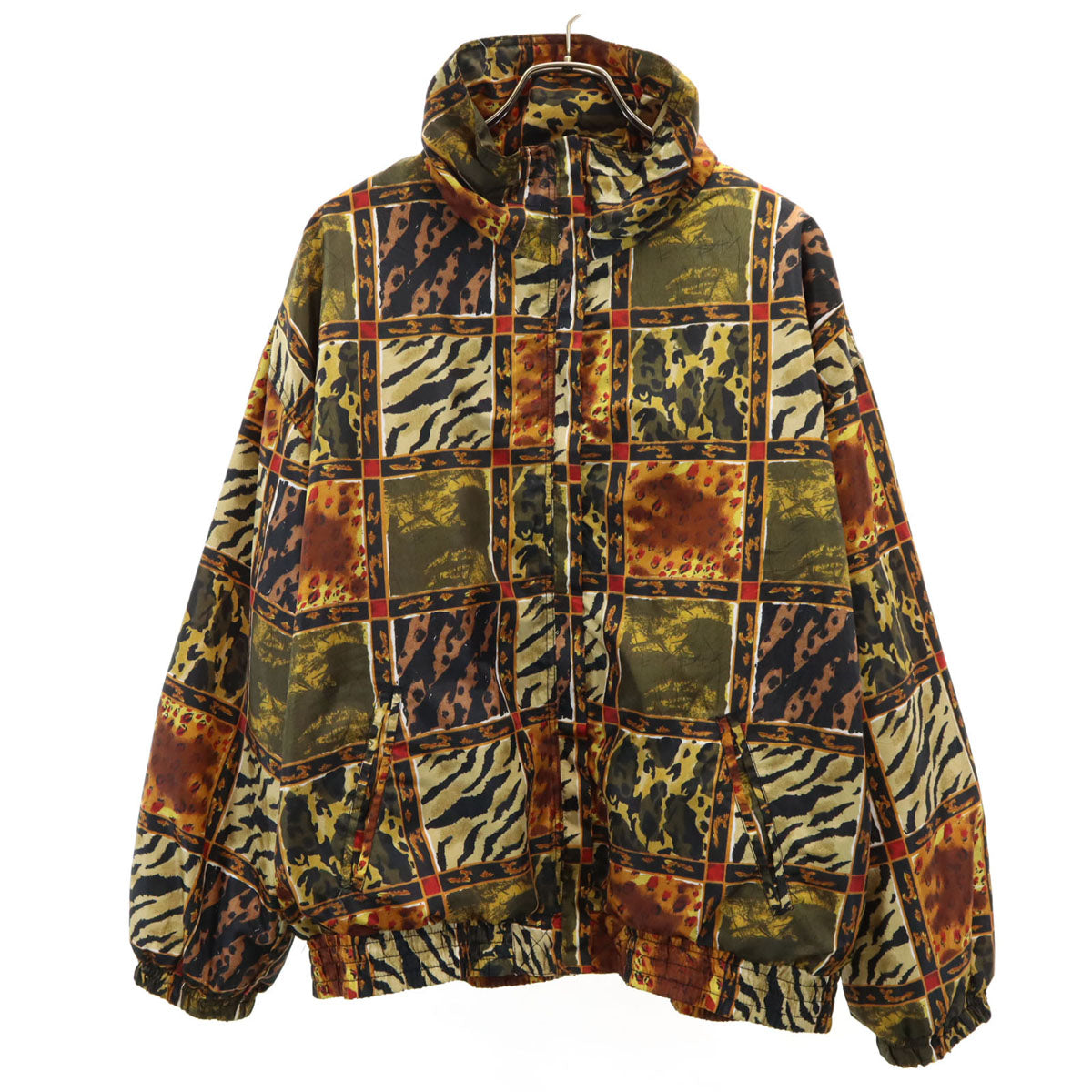 PVR 90s 00s オールド 総柄 ブルゾン XL レディース