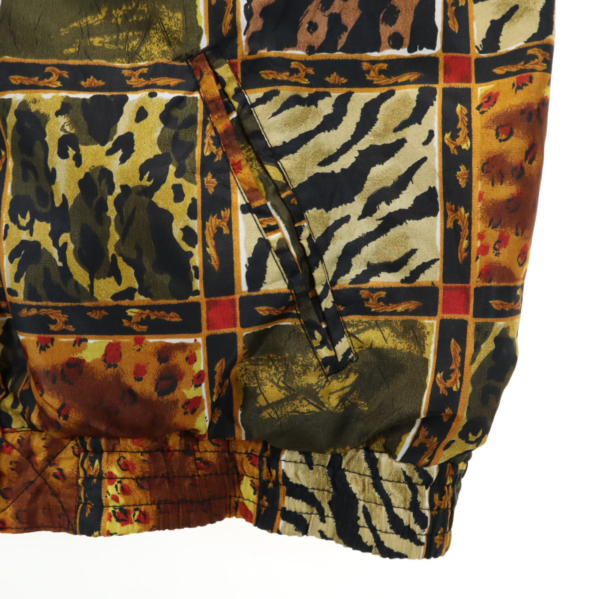 PVR 90s 00s オールド 総柄 ブルゾン XL レディース