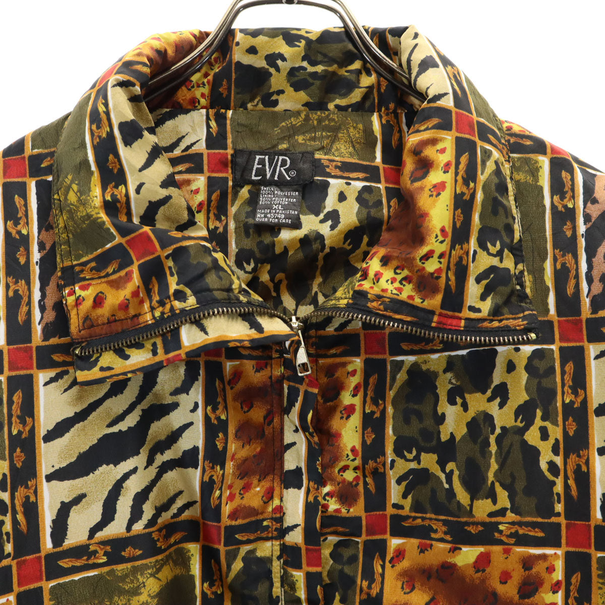 PVR 90s 00s オールド 総柄 ブルゾン XL レディース