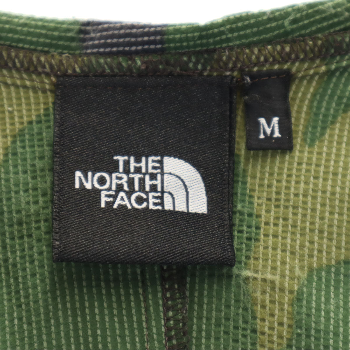 THE NORTH FACE ザノースフェイス 迷彩柄 ノベルティスワローテイル フーディー ナイロンジャケット M カーキ アウトドア NP71525 メンズ