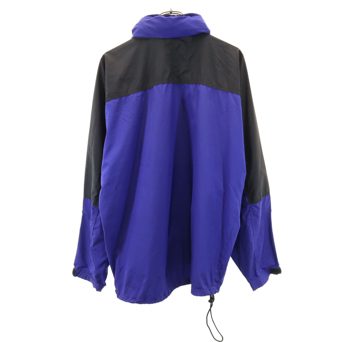 THE NORTH FACE ザノースフェイス 90s オールド 長袖 ツートンカラー ポケッタブル アノラックパーカー ブルー アウトドア メンズ