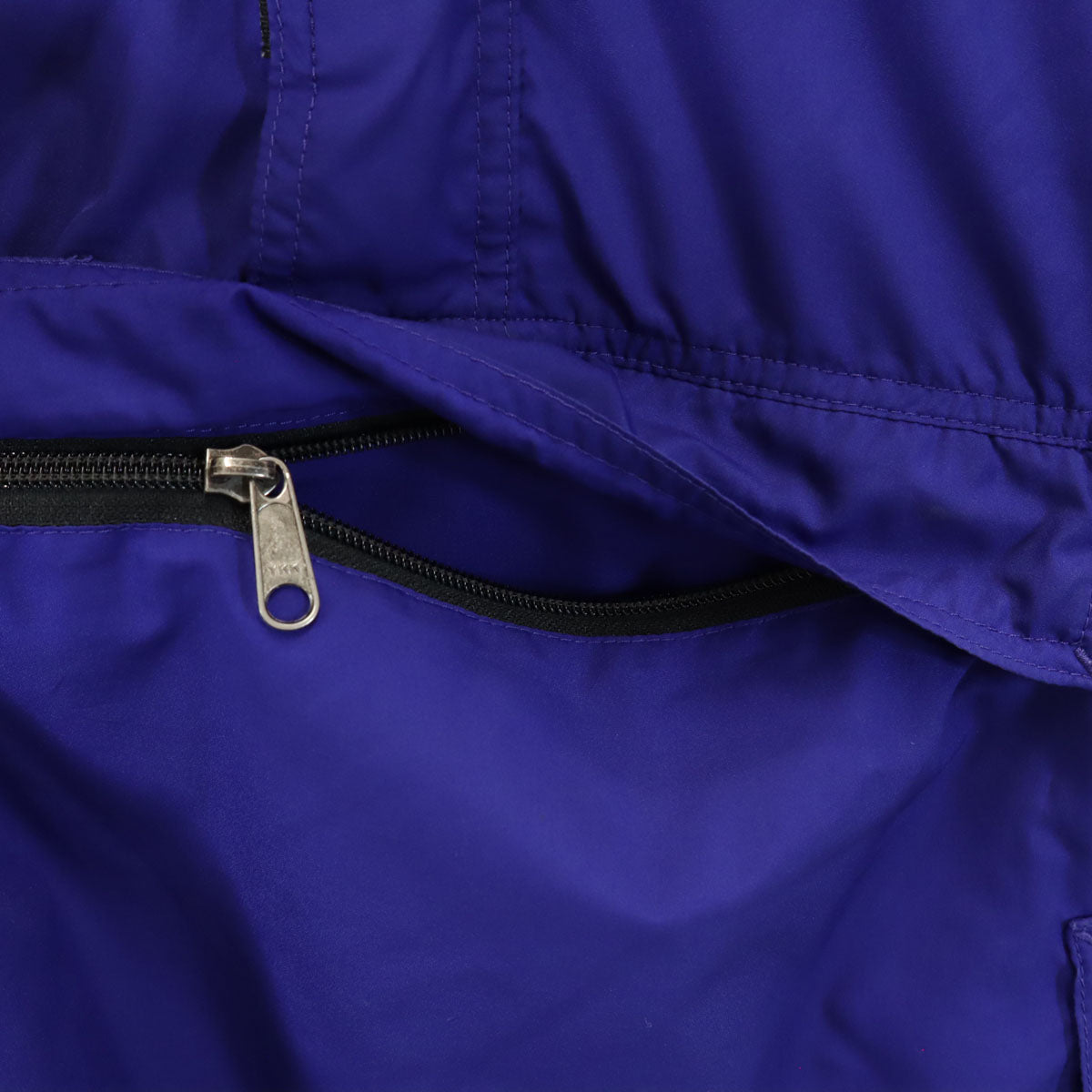 THE NORTH FACE ザノースフェイス 90s オールド 長袖 ツートンカラー ポケッタブル アノラックパーカー ブルー アウトドア メンズ