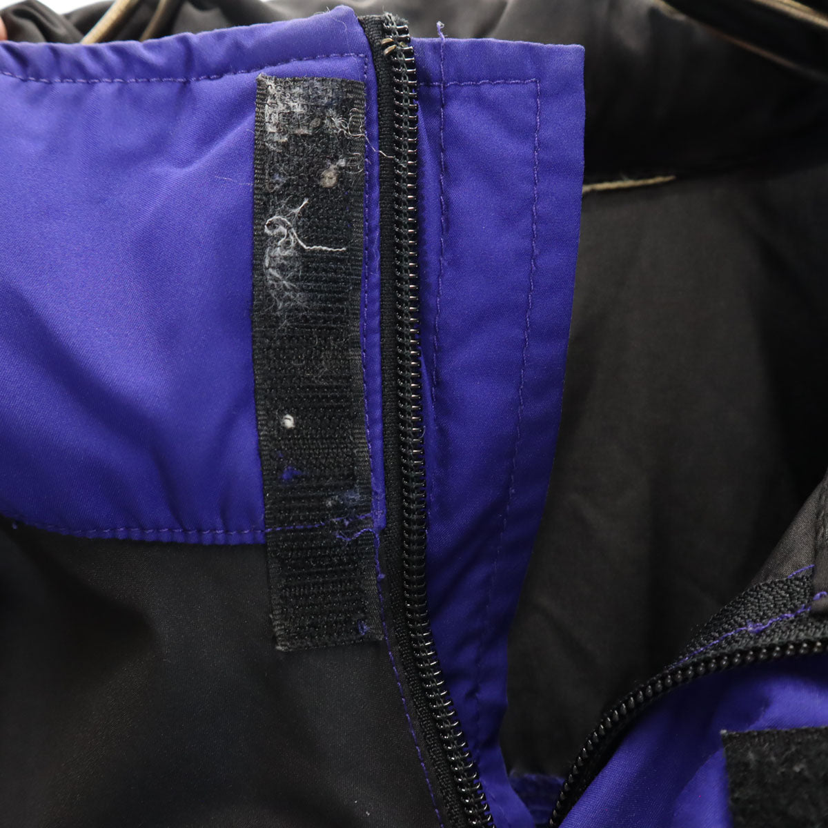 THE NORTH FACE ザノースフェイス 90s オールド 長袖 ツートンカラー ポケッタブル アノラックパーカー ブルー アウトドア メンズ