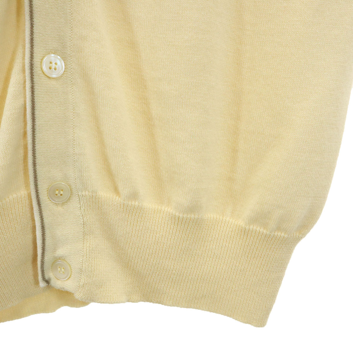 PS Paul Smith ピーエスポールスミス 長袖 ニットカーディガン XL ベージュ メンズ