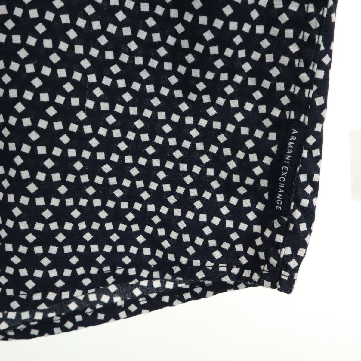 ARMANI EXCHANGE アルマーニエクスチェンジ 長袖 シャツ M ネイビー系 メンズ