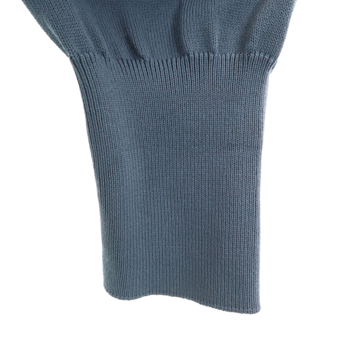 RIM.ARK リムアーク 長袖 襟付き ニットカーディガン 38 ブルー系 レディース