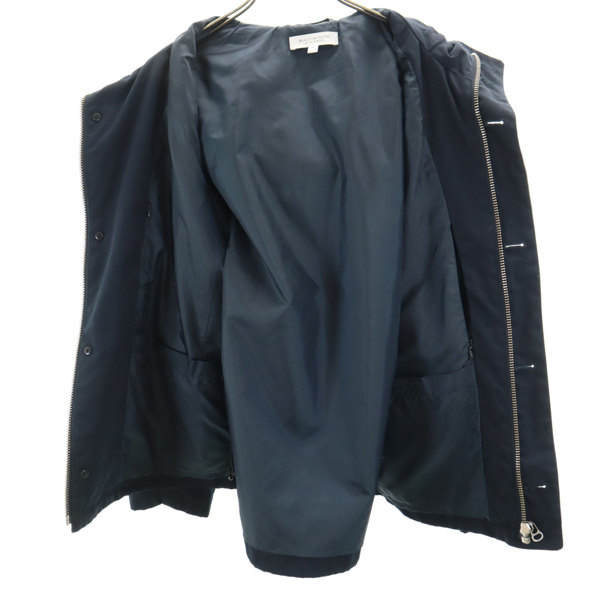 BEAUTY&YOUTH ビューティーアンドユース UNITED ARROWS フードジャケット M ネイビー メンズ