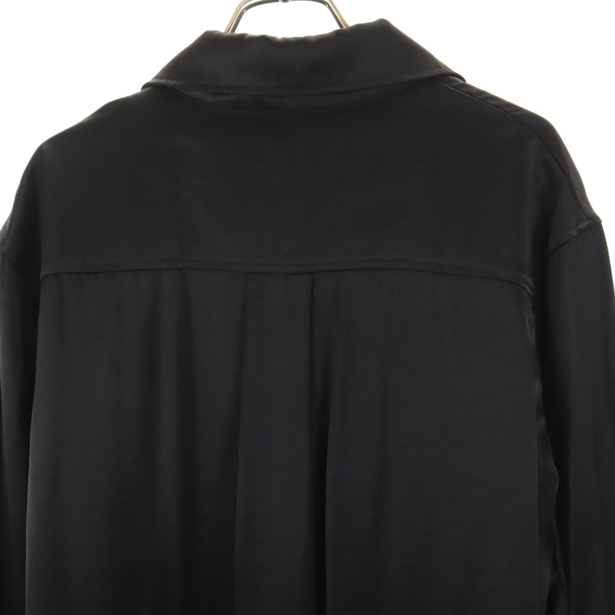 エムエムワイエム 長袖 オープンカラー シャツ 36 ブラック レディース