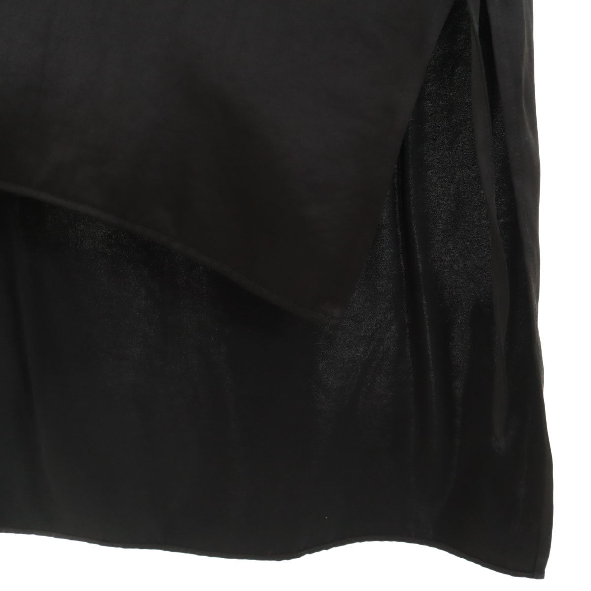 エムエムワイエム 長袖 オープンカラー シャツ 36 ブラック レディース